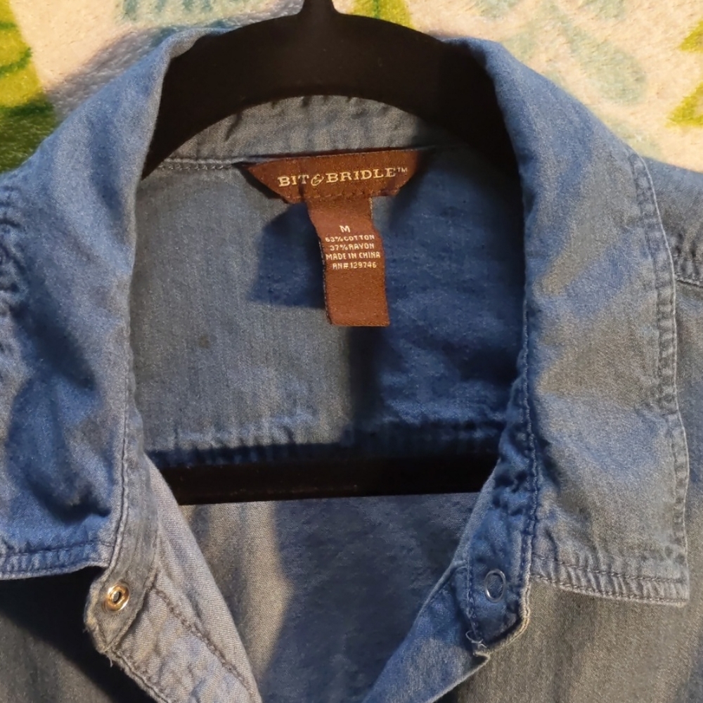 Jean Jacket/ Button Up - Picture 4 of 5